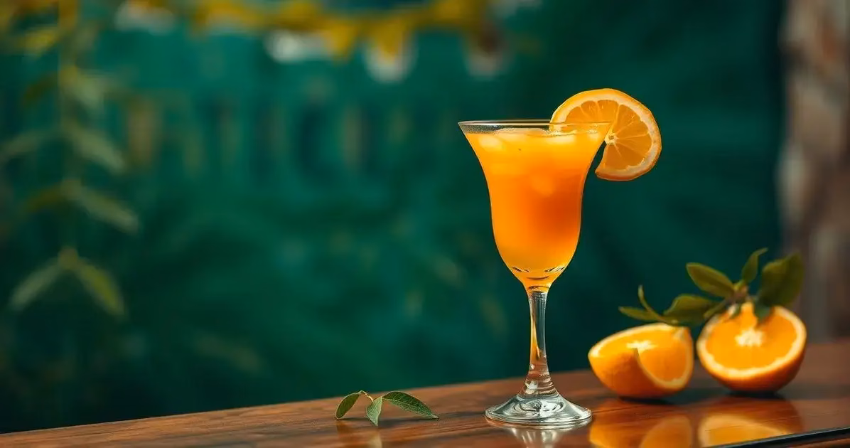 caipirinha de laranja