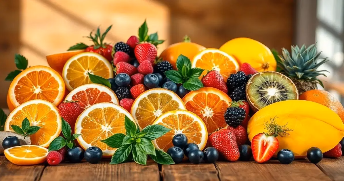 frutas para imunidade