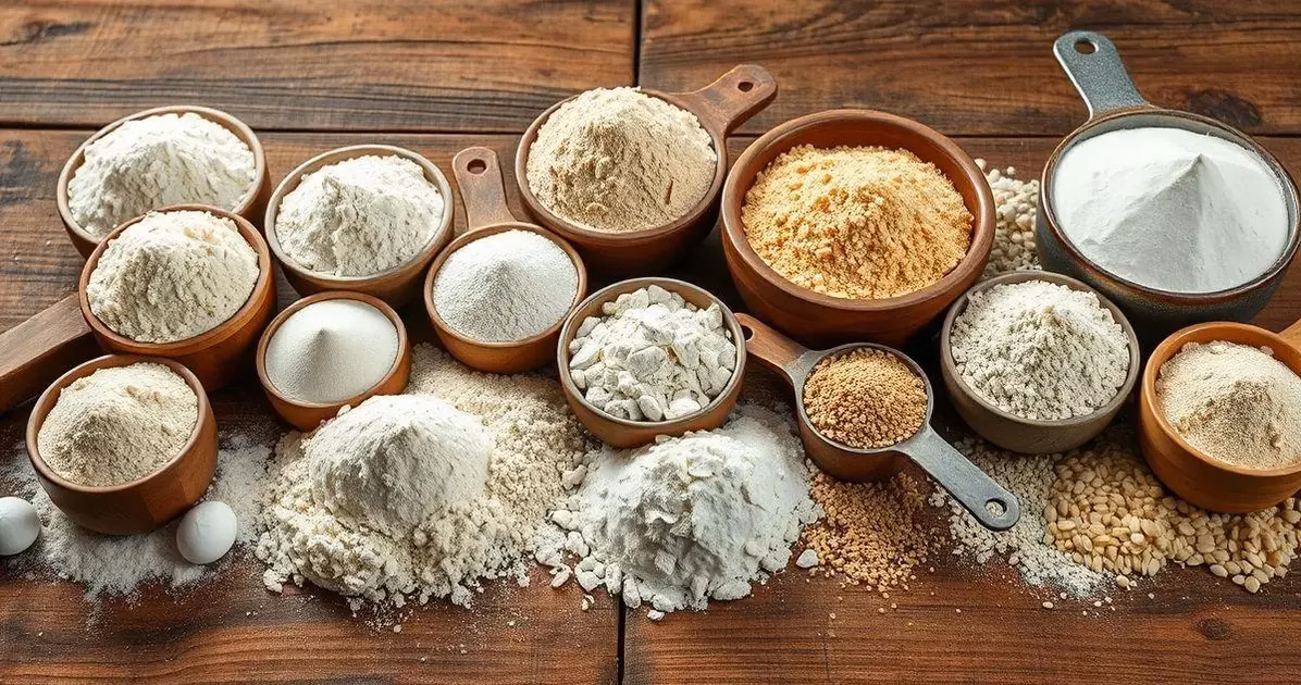 tipos de farinha